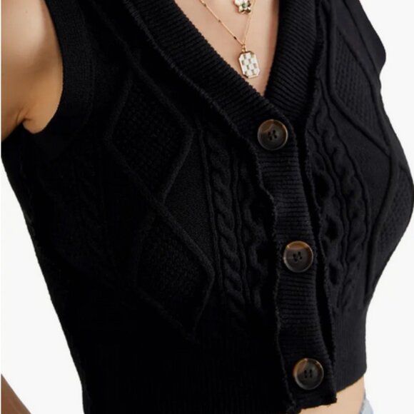 Free People Sweaters - Free People Denson Cable Vest